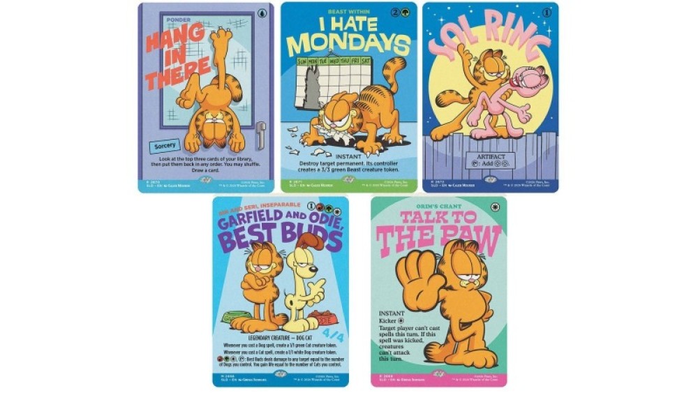 Ludopedia | Fórum | Secret Lair de Garfield traz lasanha e o pavor