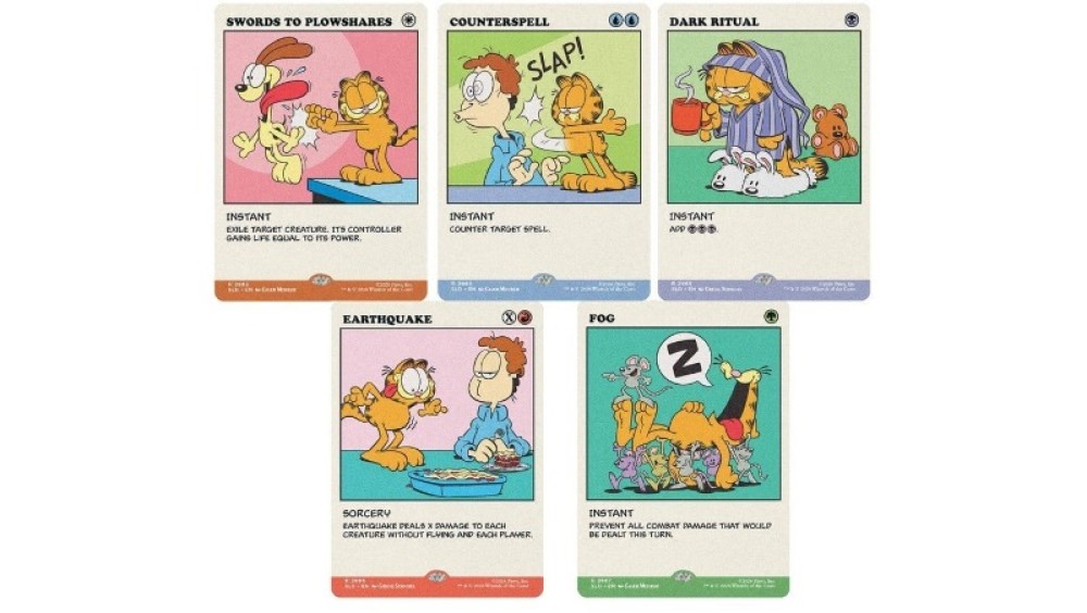 Ludopedia | Fórum | Secret Lair de Garfield traz lasanha e o pavor